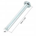 Uxcell M6x60mm Furniture Bolts Hex Socket Screws Fastener Zinc Plated 20pcs