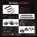 A-premium Engine Timing Chain Kit Water Pump Compatible With Ford F-150 2005-2010 F-250 350 Super Duty Expedition 2005-2006