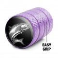Salmon Fishing Illustration Valve Stem Caps For Tire Rim Wheel Aluminum Purple