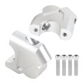 Motorcycle Handlebar Riser Cnc Aluminum Improves Riding Posture 30mm Height And 25mm Backward Adjustment For