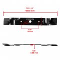Caltric Deck Blade Spindle Belt Pulley Kit Compatible With Husqvarna Gth2654t Gth24v54 Lgt2554