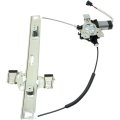 Rear Power Window Regulator With Motor For Hummer H2 2003 To 2009 Driver Side Hu1551100 15771354 