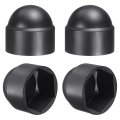 4pcs Hex Nut Cover M22x32x35mm Plastic Dome Protection Cap Screws Bolt Covers For Indoor Outdoor Furniture Automotive Bolts 