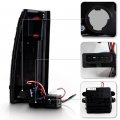 Acanii For Black Smoke 1988-1998 Chevy Silverado Gmc Sierra Suburban Tahoe Led Tail Lights Driver Passenger Side