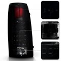 Acanii For Black Smoke 1988-1998 Chevy Silverado Gmc Sierra Suburban Tahoe Led Tail Lights Driver Passenger Side