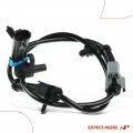 A-premium Front Left Or Right Abs Wheel Speed Sensor Compatible With Cadillac Chevy Gmc Models Silverado Sierra Tahoe Yukon H2