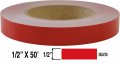 Universal Premium One Half Inch Solid Stripe Auto Truck Customizing Tfx 0138015-1 2 X 50 015 Cardinal Red