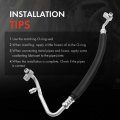 A-premium A C Discharge Line Hose Assembly Compatible With Infiniti Q45 2002-2006 M45 2003-2004 4 5l Compressor To Condenser