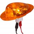 4pcs Amber Led Side Marker Turn Signal Lights 5-2835-smd For Freightliner Cascadia 2008-2014 Waterproof Cab Clearance Light