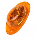 4pcs Amber Led Side Marker Turn Signal Lights 5-2835-smd For Freightliner Cascadia 2008-2014 Waterproof Cab Clearance Light