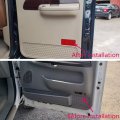 G-plus Red Interior Front Or Rear Door Reflectors Panel Compatible With Ford F250 F350 F450 F550 Super Duty 1999-2007 Excursion