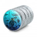 Diver Retro Ocean Sea Diving Tire Rim Wheel Aluminum Valve Stem Caps
