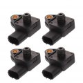 4pcs 079800-5410 Manifold Absolute Pressure Sensor Fit For 2001-2006 Acura Mdx 