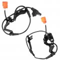 A-premium Abs Wheel Speed Sensor Compatible With Honda Civic 2003 2004 2005 L4 1 7l Front Left Right Side 2-pc Set