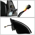 Mi1320117 Oe Style Powered Heated Driver Left Side View Door Mirror Compatible With Chrysler Sebring 95-97