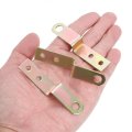 15 Pcs Z Shape Corner Bracket 0 4 Inch Right Angle Picture Frame Braces Shelf Brackets Fastener With Screws For Furniture Zinc 