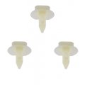 Panel Trim Retainer For Chevy Cavalier 1992 1993 1994 White Nylon 0 89 In Head Diameter 25 Hole Size 10073833 10161510 