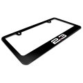 Ford Mustang 2 3l Ecoboost Uv-led Printed American-made Black Metal License Plate Frame 