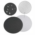Uxcell 6-inch Hook And Loop Sanding Disc Wet Dry Silicon Carbide 100 150 240 Grit Assorted 15 Pcs