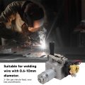 Wire Feed Motor Welder Roll Feeder Machine Dc 24v For Mig Mag Welding Soldering Efficient High Speed Aluminum Construction