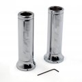 Xkh- Chrome Billet Aluminum Hand Grips 22mm 7 8 Yzfr1 Compatible With Yzfr1 Yzf-r1 Yzf B07brpc1lf