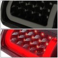 Auto Dynasty Compatible With Yukon Suburban Tahoe Gmt 800 Pair Of Black Housing Smoked Lens 3d Led Brake Tail Lights