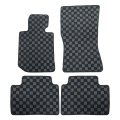 Floor Mats For Bmw 3 Series G20 And M3 G80 2019 2024 4 Piece Set Black Polypropylene Fiber Direct Replacement Interior Carpets 