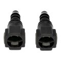 Fuel Line Connectors Quick Disconnect Plastic Straight End 5 16 In To 0 31 Barb 2 Pieces Alx-pau-rb-800-185-cl360a50 