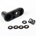 Kuafu Bracket Sun Visor Repair Kit Compatible With 2003-2006 Jeep Wrangler Aluminium Replacement For 5hd801x9ac 5hd811x9ac