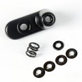 Kuafu Bracket Sun Visor Repair Kit Compatible With 2003-2006 Jeep Wrangler Aluminium Replacement For 5hd801x9ac 5hd811x9ac