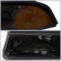 Oe Style Smoked Amber Corner Headlight Lamps Tool Kit Compatible With Chrysler Cirrus Dodge Stratus Plymouth 95-00
