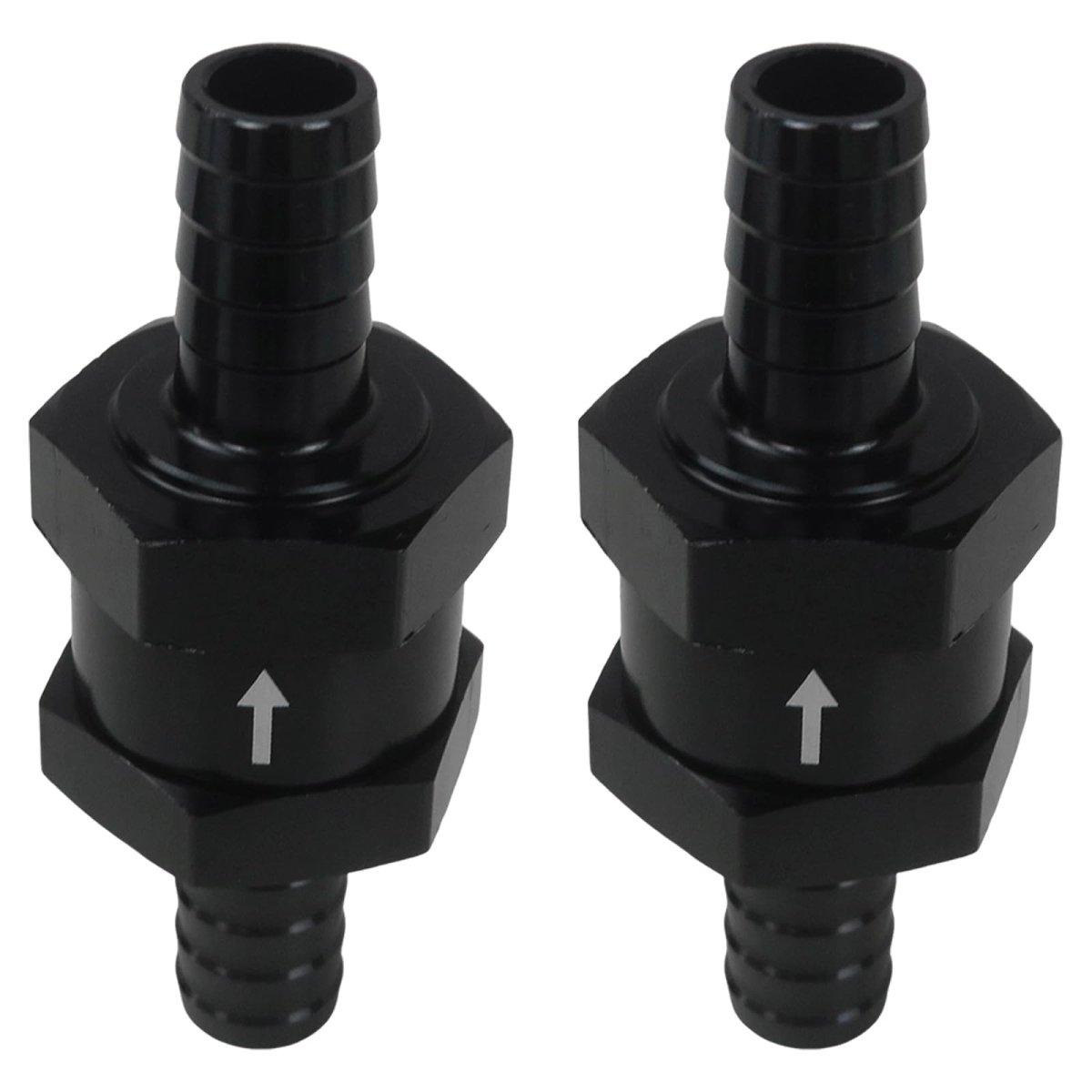 3 8 One Way Inline Check Valve Non Return One-way Fuel Widely Used In Carburetor And Low-pressure Systems 2pcs