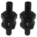 3 8 One Way Inline Check Valve Non Return One-way Fuel Widely Used In Carburetor And Low-pressure Systems 2pcs 