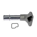 Chevy Trailblazer Ext Trailblazer 2002 2003 2004 2005 Engine Coolant Water Outlet Metal Material Natural Finish 180 Degrees 