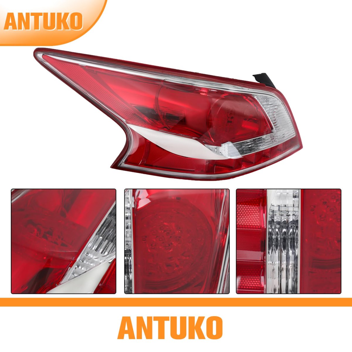 Left Side Tail Lamp Assembly Replacement For Altima 2013 Rear Lh Light Ni2800196 265553tg0b