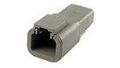 Connector Housing Ip68 Dtp Series Receptacle 2 Positions 6 71 Mm Pin Contacts 