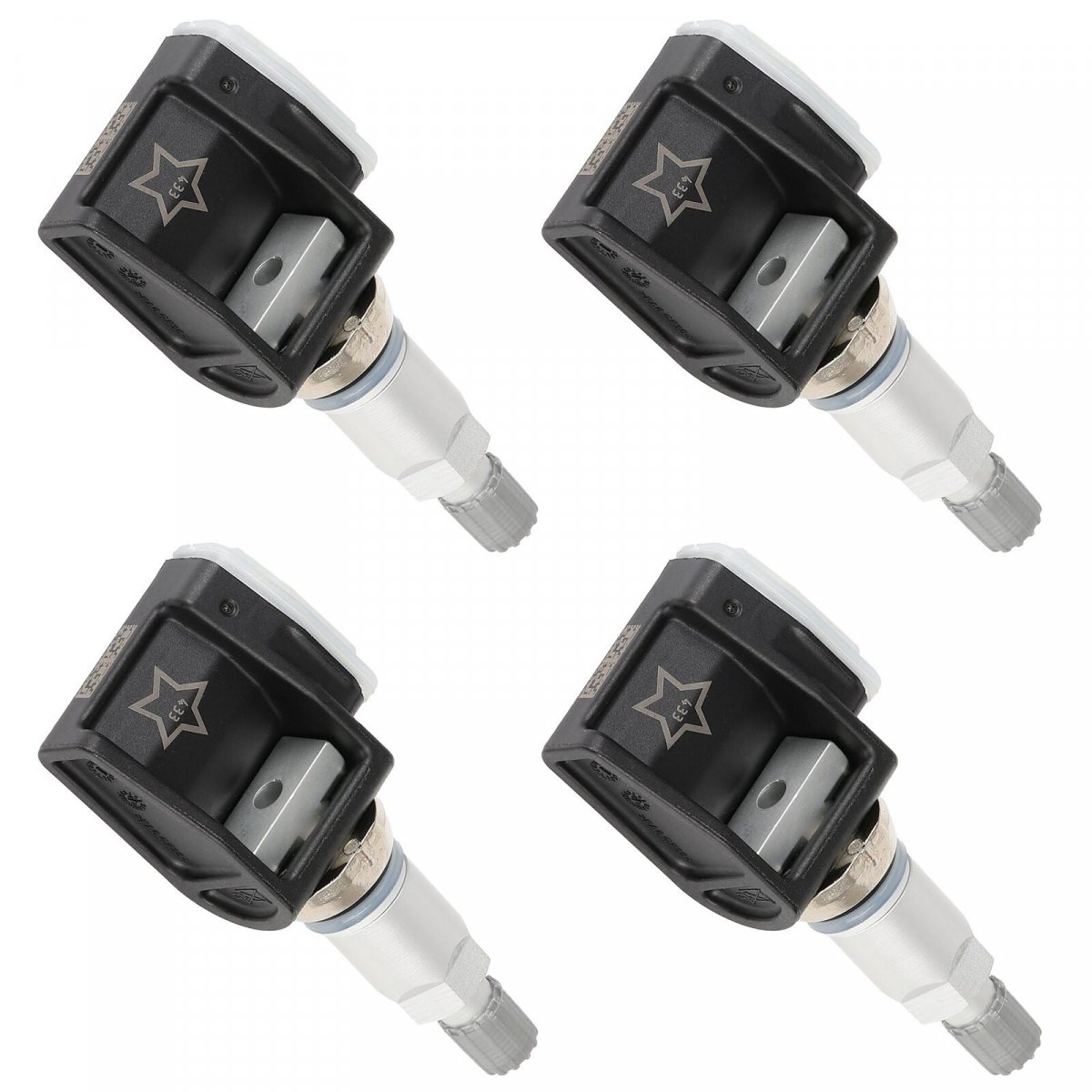 Tire Pressure Sensor 433mhz 4pcs Tpms Replacement For Chevy Silverado 2019 2020 2021 2022 Replaces 84338125