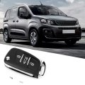 Key Shell Case 3button Car Remote Flip Fob Blade Cover Fit For Partner 306 407