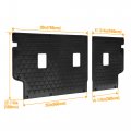 Kuafu Seat Back Mat Compatible With 2021-2023 Ford Bronco Sport Protector Split Cover Liner Black