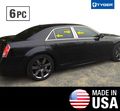 For 2011-2019 Chrysler 300 6pc Stainless Steel Chrome Pillar Post Trim 