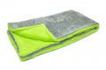 Amphibian Xl Dual Side Microfiber Car Drying Towel One Twist Plush 20 X40 Green Gray 