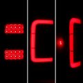 Hecasa Tail Lights Compatible With 2001-2011 Ford Ranger C-type Led Tube Rear Brake Lamps Assembly Driver And Passenger Side