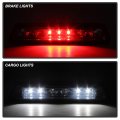 Acanii For 2009-2014 Ford F150 Pickup Truck Full Led 3rd Brake Stop High Mount Center Rear Roof Cargo Light Smoke