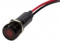 Alpinetech Plb12m 12mm 1 2 120v Ac Led Metal Signal Indicator Pilot Dash Light Red
