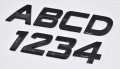 Personalized Set Of Chrome Auto Letters And Numbers Sport Mini Style