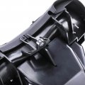 A-premium Black Dual Cup Holder Compatible With Mercedes-benz W219 Series Cls500 2006-2011 Cls55 Amg 2006 Cls550 Cls63