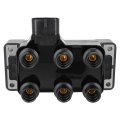 Aintier 1 Ignition Coils With 6 Iridium Spark Plugs 4 Pins Packs Fits For Ford Ranger 0l 1990-2011 Coil And Replaces