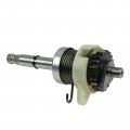 Kick Start Shaft Gear Spindle With Spring For Yamaha Pw80 Pw Peewee Piwi 80 Dirt Bike 21 Teeth 1 77 In Diameter 6 22 Total 