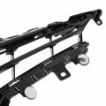 Non Around View Camera Hole Factory Style Front Bumper Upper Grill Grille Bar Compatible With Toyota Camry Xle 2018-2020