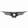 Non Around View Camera Hole Factory Style Front Bumper Upper Grill Grille Bar Compatible With Toyota Camry Xle 2018-2020